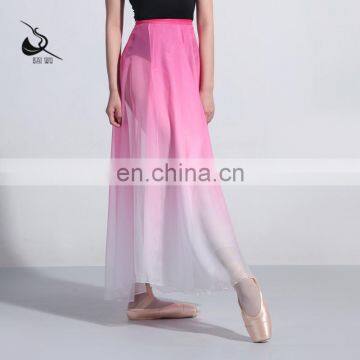 117145401 Tencel Long Skirt Ballet Dance Wrap Skirt photo-5