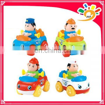 Mini Cartoon Friction Car Toys For Kids Mini Plastic Car