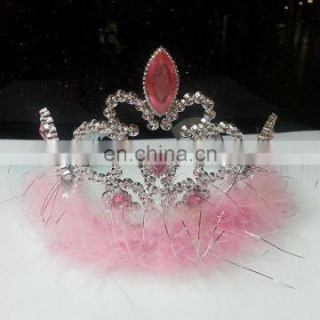 birthday party plastic child princess crown toys PC-0077