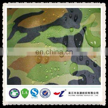 waterproof twill polyester cotton camouflage military fabric