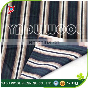 Striped clothing fabric / polyester jacket fabric for sale