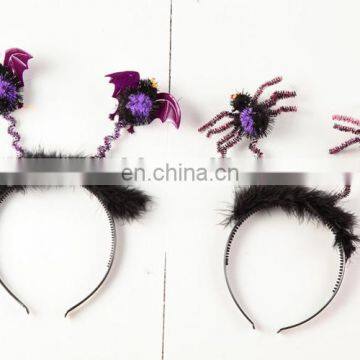 Halloween Accessories Headband With Black Feather Craft for Adult Favor photo-3