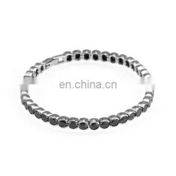 Fashion exquisite stainless steel tennis jewelry bracelet 5 mm