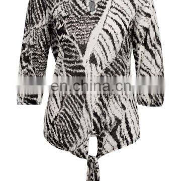 XXXL Size Abstract Print Fat Women T-Shirt Beach Wear photo-5