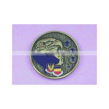 Fashion metal soft enamel coin