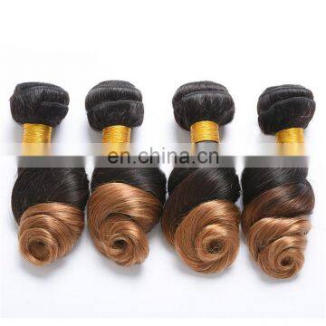 Remy human hair extension raw brazilian hair