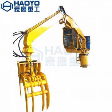 High speed 5 ton Vessel marine crane for cargo bulks unloading