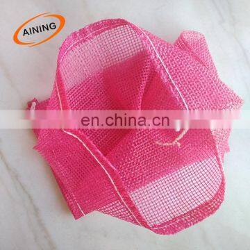 small nylon mesh drawstring bag poly mesh net bags for fruit