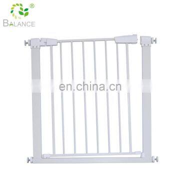 Adjustable pet friendly baby gate for child safety folding pet gates