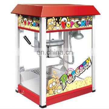 Commercial CE approved sweet popcorn machine maker 220v with popcorn cart For Sale