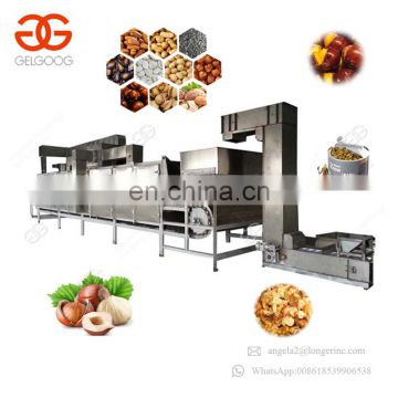 High Quality Cocoa Bean Coffee Beans Roaster Automatic Sunflower Seeds Cashew Nut Roasting Machine Baking Equipment