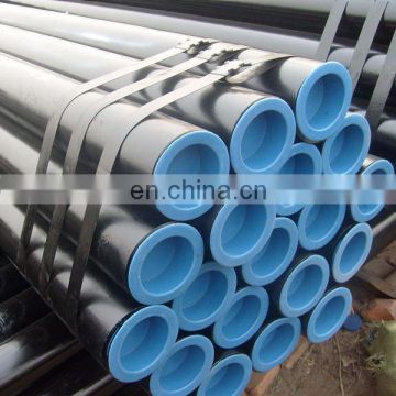 Black Paint Steel Oil Pipeline