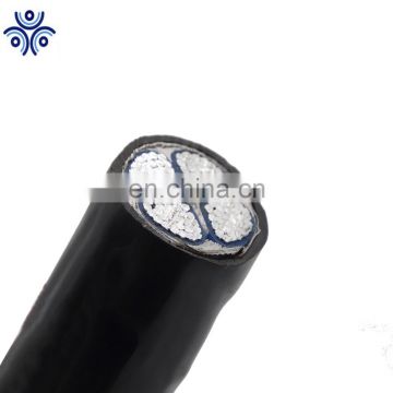 Aluminum conductor xlpe insulated pvc sheathed steel tape armoured power cable