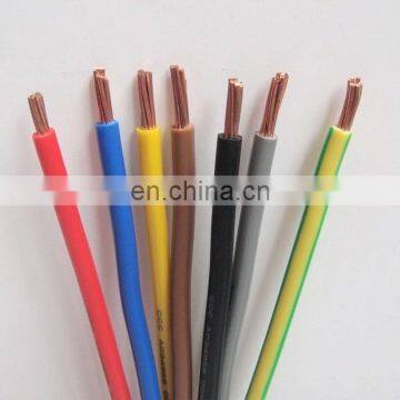 hot selling 2.5mm pvc insulation copper core electrical wire