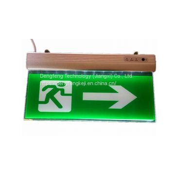 Evacuation indicator light fire emergency light illumination 3 hours indicator exit light