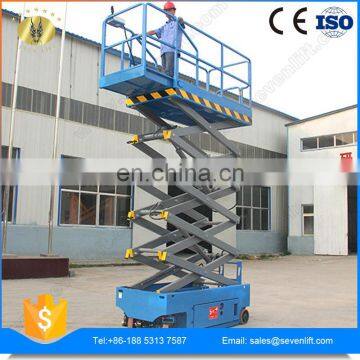 10m Self Propelled Mobile Moveable Hydraulic Scissor Boom Lift for UAE photo-5