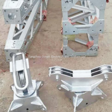 Lattice Gin Pole; A Shape Gin; Erecting Tower Gin Pole photo-4