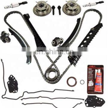 Full Timing Chain Kit Cam Phasers Valves Gasket 5.4 TRITON 3-Valve