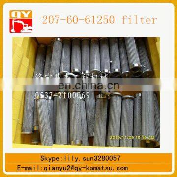 pc300-8 pc350-8 pc400-8 pc450-8 excavator hydraulic pump filter 207-60-61250