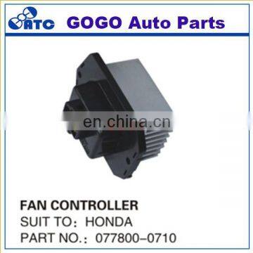 High quality Heater Resistor HEATER BLOWER RESISTOR for CRV Stream Suzuki SX4 FIAT 077800-0710