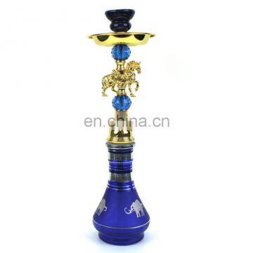 HQP-SY13 HongQiang Arab Hookah Set Wholesale Finished Product Customization Shisha Hookah Glass Hookah Shisha Two Pipes photo-5