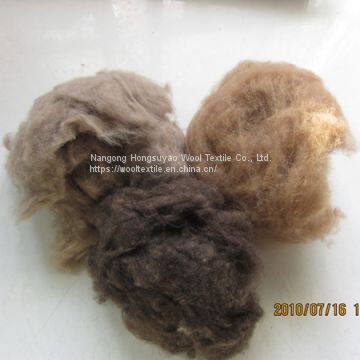 Camel Wool Waste/Camel Hair Fabric/ Pure Mongolian Cashmere with wholesale price