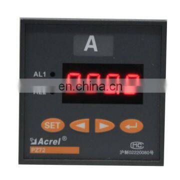 Panel  meter, DC current meter, ACREL PZ72-DI, digital power meter