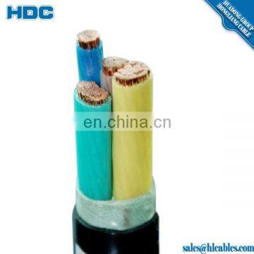 16mm2 Electric Cable 4 core 4x6mm 4x16mm 4x25mm pvc cable nyy cable pvc 0.6/1kv DIN Standard