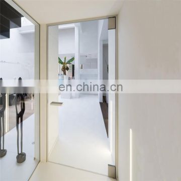 Chian Manufacturer Customized Tempered Glass Office Door Factory Price