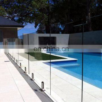 Tempered Float Glass Panel Safety Wall Sapphire Glass Glass Wall for Swimming Pool