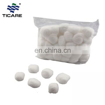 Disposable Medical Absorbent Cotton Balls For Wound Care Dressing