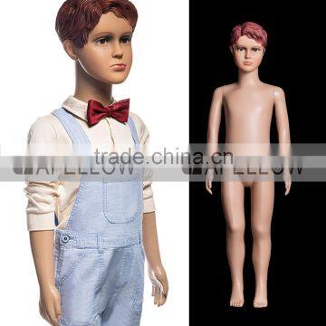 Plastic Mannequin Full Body Child Mannequin Realist Manikin M009-XFC01