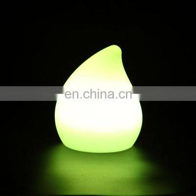 Factory Modern Style Bed Side LED Plastic Remote Control Luxury Table Lamp photo-3