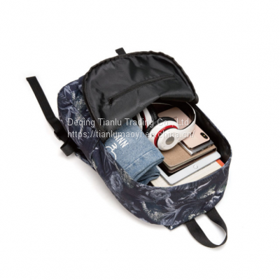 Large Capacity Multi-functional Backpack Fashion Printed Travel Bag Oxford Cloth Schoolbag Business Backpack photo-3