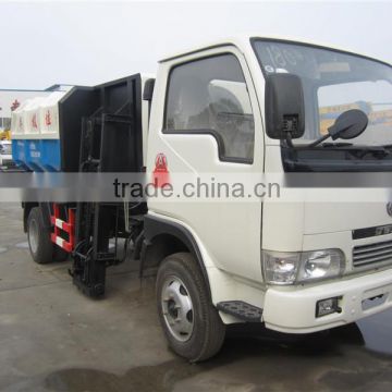 DongFeng side loading garbage truck