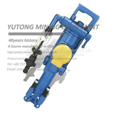 Yt27 Rock Drill, 5m Pusher Leg Drill, Small Portable Mine Rock Drill