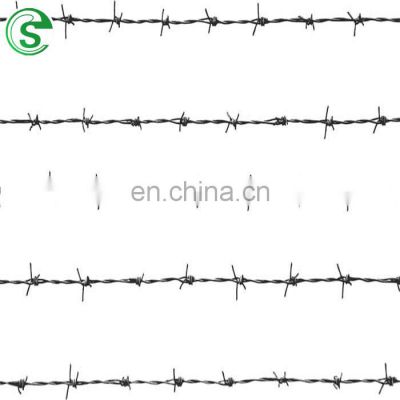 Chain link fence top barbed wire hot galvanized iron razor blade wire