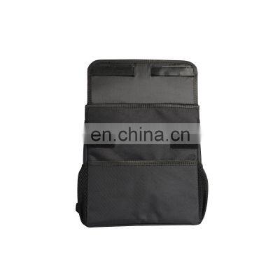 Kids Car Organizer Foldable Leakproof Trash Can Waterproof Waste Basket Garbage Storage Collapsible Car Trunk Organizer Hanging photo-5