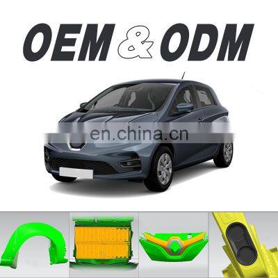 Custom Car Interior Decoration Protection Abs Air Vent Wind Outlet Frame Panel Cover Trim For Renault Zoe E-tech Electric 2021 photo-2