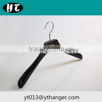 CY-660 Top Quality Men Suit Hanger Brown Cloth Wooden Hanger for Cloth Supplier's Choice photo-2