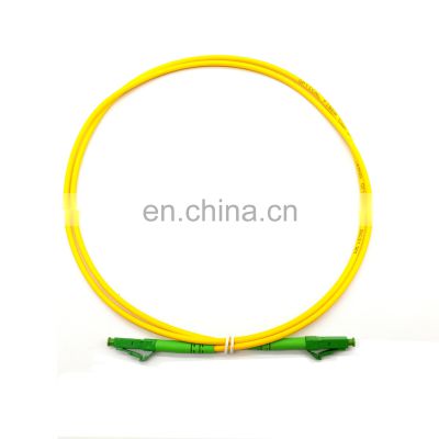 LC APC Simplex Single mode G652D Fiber Optic Patch cord cordon de raccordement en fibre Fiber Jumper lc-lc optic patch cord