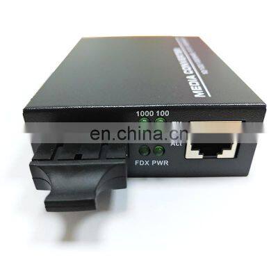 Ethernet to Fiber Media Converter 10/100/1000Base-Tx and 1000BASE-Fx Fiber Optical Media Converter photo-2