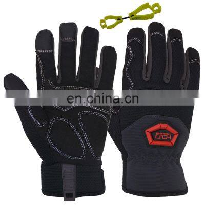 HANDLANDY factory China Flex Grip work touch screen Vibration-Resistant other mechanic safety gloves