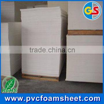 Environmental PVC Foam Sheet / Clear PVC Sheet 7mm