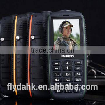 A13 Rugged Phone with 3W LED Powerful Torch 2.4 Inch Screen Dual SIM Card FM Radio Car Camera Recorder Power Bank Mobile phone