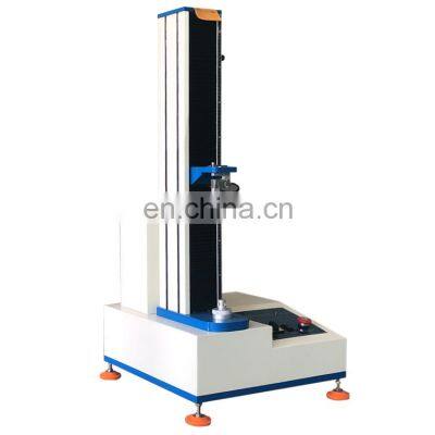 Single Column Fabric Strength Tester Test Apparatus Computer Servo Control Tensile Testing Machine