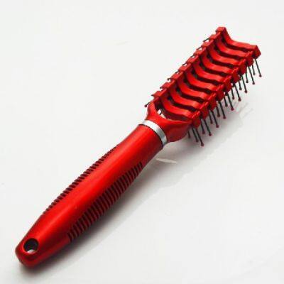 Red Spray Paint Cheap Unbreakable Hair Brush,goody Hair Brushes,novelty Hair Brush photo-2