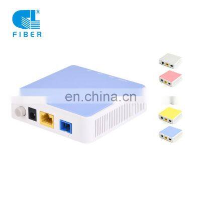 Factory wholesale In Stock mini gpon 1GE XPON EPON GPON onu Ftth 1Port Onu Modem