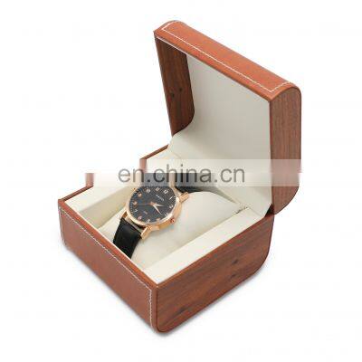 Factory supply wholesale custom leather wooden gift packaging watch box with good price