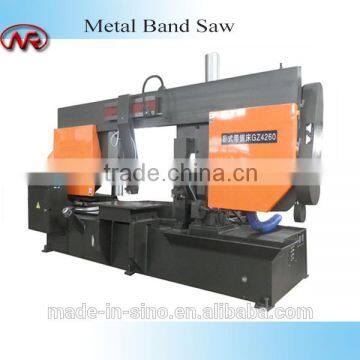 Semi Auto Horizontal Double Column Metal Band Sawing Machine GZ4260 with 600mm Cutting Capacity